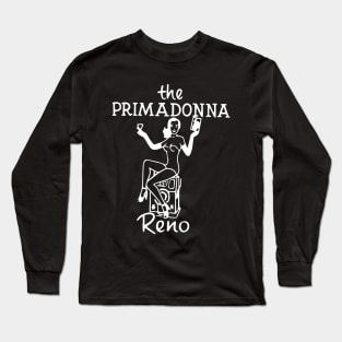 PRIMADONNA CLUB WHITE Long Sleeve T-Shirt